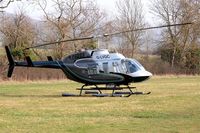 G-LVDC @ EGBC - Bell 206L-3 Long Ranger III [51300] Cheltenham Racecourse~G 14/03/2012 - by Ray Barber