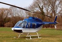 G-TOYZ @ EGBC - Bell 206B-3 Jet Ranger III [3949] Cheltenham Racecourse~G 15/03/2011 - by Ray Barber