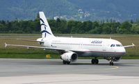 SX-DVN @ LOWG - Aegean Airlines Airbus A320-232 - by Andi F