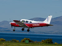G-BOAH @ EGEO - About to land at Oban Airport. - by Jonathan Allen