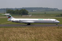 LZ-LDU @ LOWW - Bulgarian Air Charter MD-82 - by Thomas Ranner
