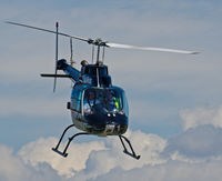 G-WIIZ @ EGEO - Lifting-off from H1, Oban Airport. - by Jonathan Allen