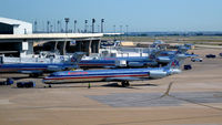 N931TW @ KDFW - Push back DFW - by Ronald Barker