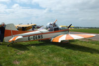 G-DENS @ EGCV - at the Vintage Aircraft flyin - by Chris Hall
