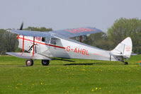 G-AHBL @ EGCV - at the Vintage Aircraft flyin - by Chris Hall