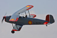 G-BZJV @ EGCV - at the Vintage Aircraft flyin - by Chris Hall