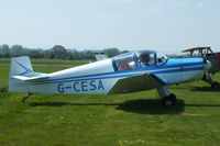 G-CESA @ EGCV - at the Vintage Aircraft flyin - by Chris Hall