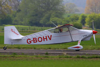 G-BOHV @ EGCV - at the Vintage Aircraft flyin - by Chris Hall