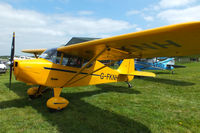 G-FKNH @ EGCV - at the Vintage Aircraft flyin - by Chris Hall