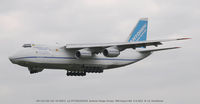 UR-82072 @ BWI - final approach to 33L - by J.G. Handelman