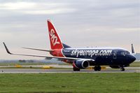 OM-NGE @ LOWW - Boeing 737-76N [32676] (SkyEurope Airlines) Vienna-Schwechat~OE 13/09/2007 - by Ray Barber