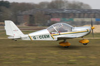 G-CCEM @ EGBR - Aerotechnik EV-97A Eurostar at The Real Aeroplane Club's Spring Fly-In, Breighton Airfield, April 2013. - by Malcolm Clarke