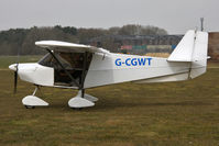 G-CGWT @ EGBR - Skyranger Swift 912(1) at The Real Aeroplane Club's Spring Fly-In, Breighton Airfield, April 2013. - by Malcolm Clarke