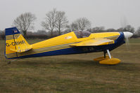G-CBHR @ EGBR - Laser Z200 at The Real Aeroplane Club's Spring Fly-In, Breighton Airfield, April 2013. - by Malcolm Clarke