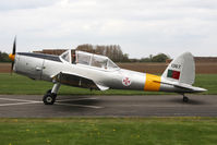 G-UANO @ EGBR - OGMA DHC-1 Chipmunk T.20 at The Real Aeroplane Club's May-hem Fly-In, Breighton Airfield, May 2013. - by Malcolm Clarke