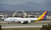 DQ-FJK @ KLAX - Taxiing to gate at LAX - by Todd Royer