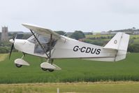 G-CDUS @ X3CX - Just airbourne. - by Graham Reeve