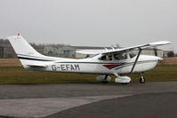 G-EFAM @ EGBR - Cessna 182S Skylane  at The Real Aeroplane Club's Spring Fly-In, Breighton Airfield, April 2013. - by Malcolm Clarke
