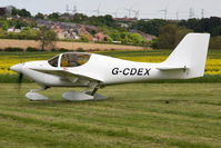 G-CDEX @ X5FB - Europa, Fishburn Airfield, May 2013. - by Malcolm Clarke