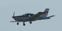 PH-MLL @ EHGG - The Socata from the Martinair Flight Academy in Lelystad visited Eelde for a few touch and goes on runway 05. - by Jorrit de Bruin