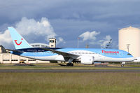 G-TUIC @ PAE - Taxiing for delivery to Manchester, England - by Duncan Kirk