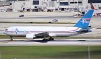 N741AX @ MIA - Amerijet 767-200 - by Florida Metal