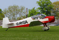 G-AYGA @ EGBK - at AeroExpo 2013 - by Chris Hall