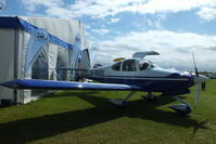 G-RVIO @ EGBK - at AeroExpo 2013 - by Chris Hall