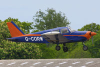 G-CORW @ EGBK - at AeroExpo 2013 - by Chris Hall