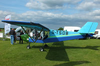 G-TSOB @ EGBK - at AeroExpo 2013 - by Chris Hall