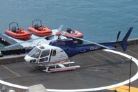 CS-HCY @ OOOO - Pictured on a heli-pad at Funchal Harbour, Madeira.