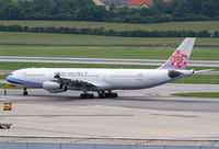 B-18803 @ LOWW - China Airlines Airbus A340 - by Thomas Ranner