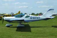 G-STVT @ EGBK - at AeroExpo 2013 - by Chris Hall