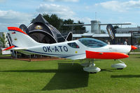 OK-ATO @ EGBK - at AeroExpo 2013 - by Chris Hall