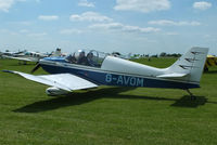 G-AVOM @ EGBK - at AeroExpo 2013 - by Chris Hall