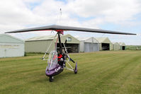 G-YSMO @ X5FB - Mainair Pegasus Quik, Fishburn Airfield, June 2013. - by Malcolm Clarke