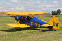 G-YPSY @ EGBR - BA4B at The Real Aeroplane Company's Jolly June Jaunt, Breighton Airfield, June 2nd 2013. - by Malcolm Clarke