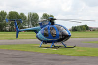 N7NP @ EGBR - McDonnell Douglas 369E at The Real Aeroplane Club's Jolly June Jaunt, Breighton Airfield, 2013. - by Malcolm Clarke