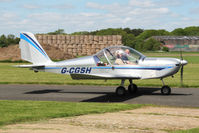 G-CGSH @ EGBR - Cosmik EV-97 TeamEurostar UK at The Real Aeroplane Club's Jolly June Jaunt, Breighton Airfield, 2013. - by Malcolm Clarke