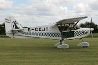 G-CCJT @ X5FB - Skyranger 912(2). A Fly UK 2013 team member's aircraft at Fishburn Airfield, June 2013. - by Malcolm Clarke