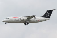 HB-IYU @ EDDF - Swiss Avro RJ100 - by Thomas Ranner