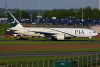 AP-BHX @ EGBB - PIA Pakistan International Airlines - by Chris Hall