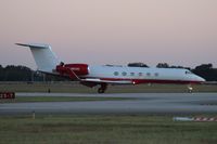 N833E @ ORL - Gulfstream V - by Florida Metal