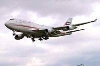 A6-HRM @ EGLL - Boeing 747-422 [26903] (Dubai Government) Heathrow~G 01/09/2006 - by Ray Barber