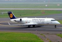 D-ACJF @ EDDL - Canadair CRJ-100LR [7200] (Lufthansa Regional) Dusseldorf~D 10/09/2005 - by Ray Barber