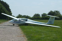G-DEGN @ X3SI - Staffordshire Gliding Club, Seighford Airfield - by Chris Hall