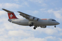 HB-IXV @ EGLL - Swiss European Airlines - by Chris Hall