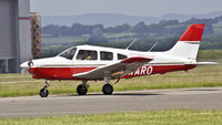 G-WARO @ EGFF - Visiting Piper PA-28,dual based, Gloucester and CWI. - by Derek Flewin