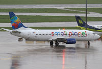 LY-FLE @ LOWW - Small Planet Airlines Boeing 737 - by Thomas Ranner