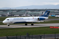 4O-AOK @ EDDF - Montenegro Airlines Fokker 100 - by Andreas Ranner
